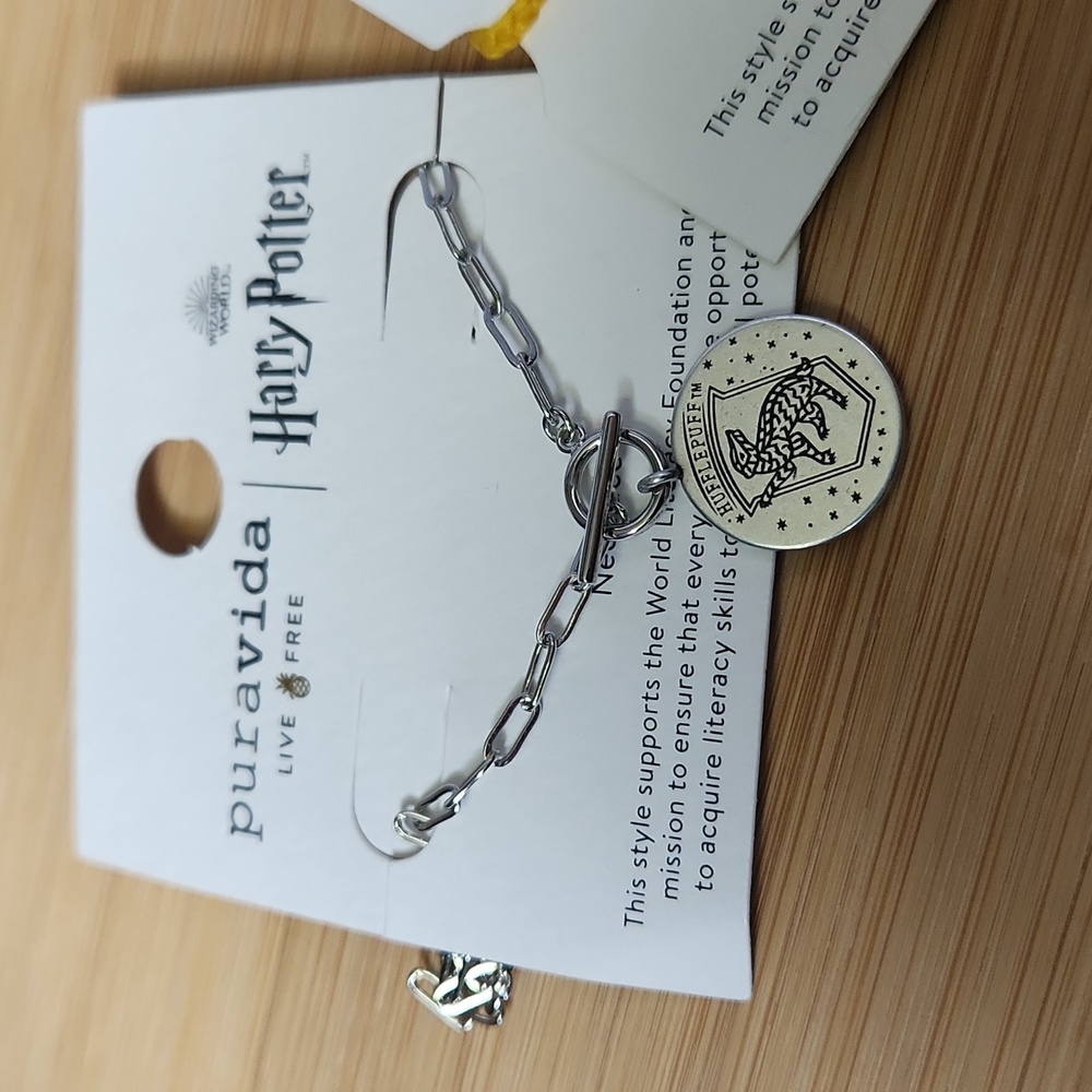 Pura Vida Original Harry Potter Collection Hufflepuff Set - Picture 2 of 3